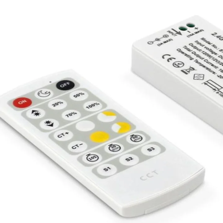 LBY-S100-K1-G2 2.4G CCT Controller — LBY-S100-K1-G2
