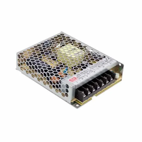 MEAN WELL LRS-100-5 90W 5V 18A Enclosed AC DC Switching Power Supply — LRS-100-5