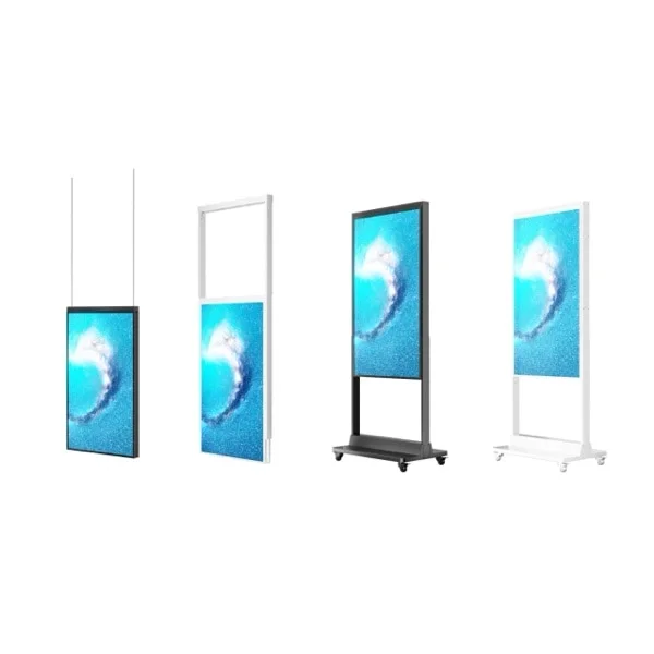 LWIN-HM-65-D 65" Double-Sided Window Display Hanging Mounted — LWIN-HM-65-D