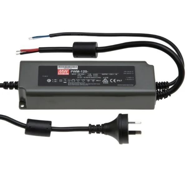 MEAN WELL PWM-120-12DA2-AUP LED Driver CV 120W 12V 10A DALI-2 IP67 — PWM-120-12DA2-AUP