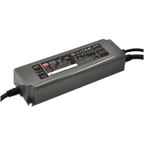 MEAN WELL PWM-120-24KN LED Driver CV 120W 24V 5A KNX IP67 - NO plug — PWM-120-24KN-no plug