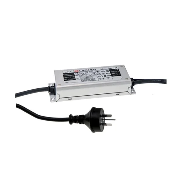 MEAN WELL XLG-150-24-AUP 24V 150W IP67 LED Driver with Australian Flex and Plug — XLG-150-24-AUP