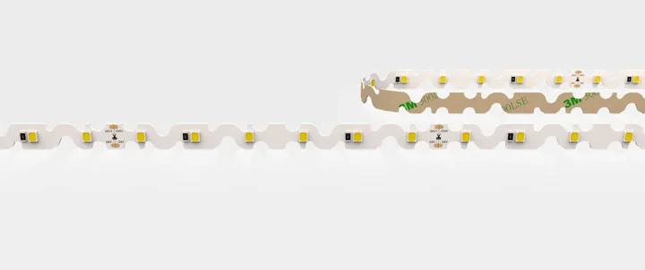 Wave 2835 White Strip — AW2835-24V-60-8mm