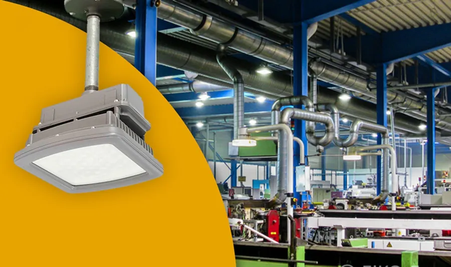 80W Explosion Proof LED Floodlight - Ceiling Mounting — CESP-J-192