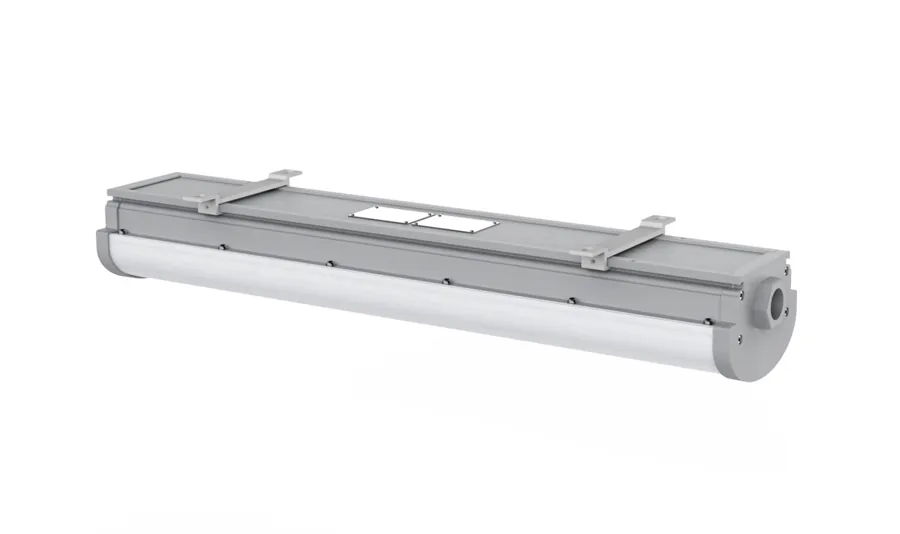 Class 1 Division 2 Fluorescent Light Replacement - 2ft - Ceiling Mount — CESP-EX-LN-02P-176