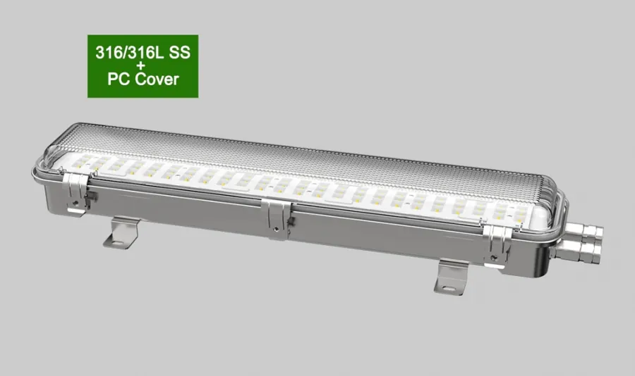 Explosion proof Fluorescent Light Replacement - LNX Series - 316/316L Stainless Steel CESP-EX-LNX-321