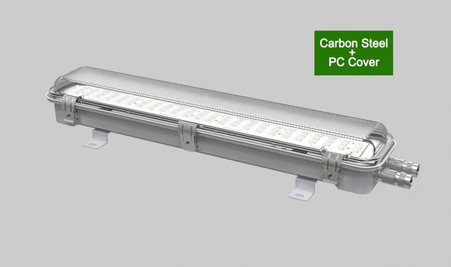 Explosion proof Fluorescent Light Replacement - LNX Series - Carbon Steel Housing CESP-EX-LNX-319