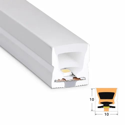 8W 24V FREE CUT SURFACE TOP VIEW NEON FLEX LIGHT (1010) — PS-EG-0354