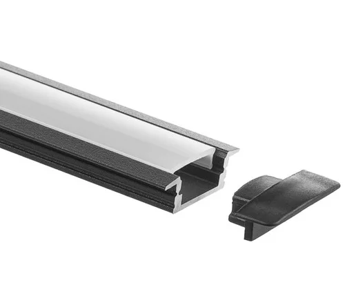 BLACK RECESSED PROFILE (SE-A001-BK) — PS-EG-0373