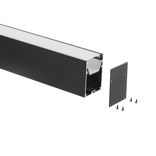 BLACK DEEP ALUMINIUM PROFILE (SE-A5575-BK) — PS-EG-0397