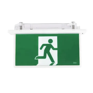 SEMI-RECESSED BLADE EXIT LIGHT (2002) — PS-EG-0711