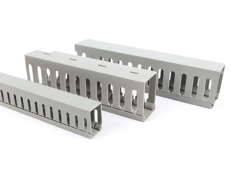 LEIPOLE 5R100100 Wiring Duct, 100x100mm, for Industrial Electrical Enclosure Cable Management LP-5R100100