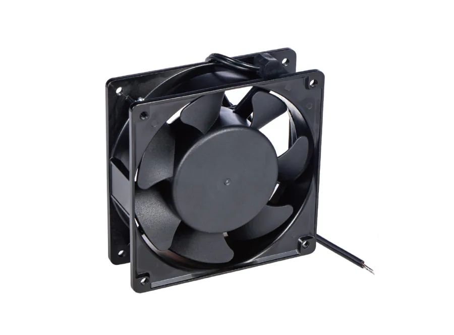 LEIPOLE F3E-12038S/B-230 119.5×119.5mm Series Axial Cooling Fan, 230V AC — LP-F3E-12038S/B-230