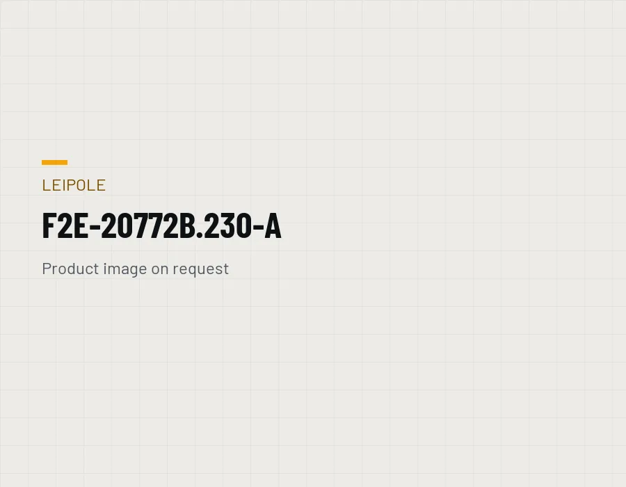 High Performance Compact Fan 970m³/h (571CFM) F2E-20772B.230-A LP-F2E-20772B-230-A