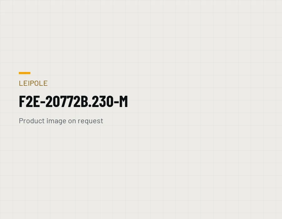 High Performance Compact Fan 970m³/h (571CFM) F2E-20772B.230-M LP-F2E-20772B-230-M