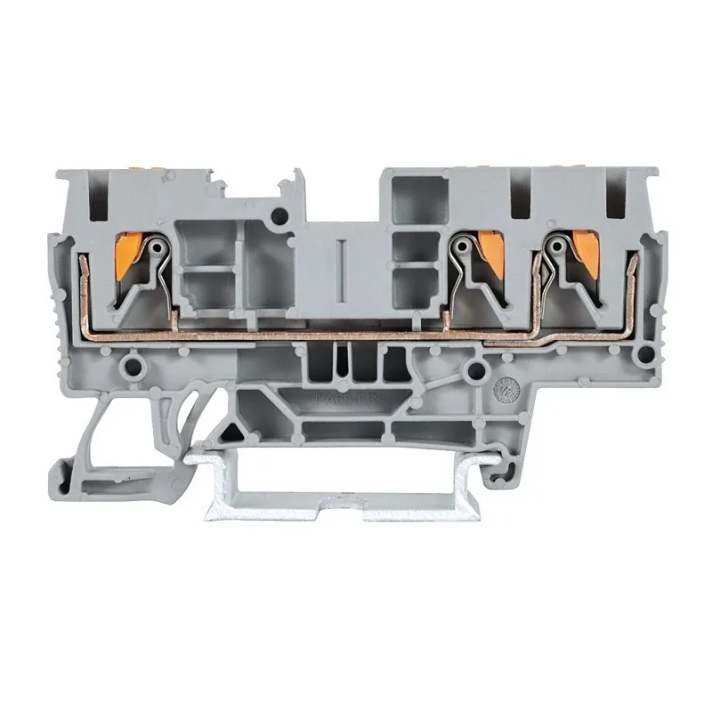 LEIPOLE JPT 4-TW/JPT 4-TW-BU Feed-through Terminal Block 36A 800V Industrial Wiring LP-JPT-4-TW/JPT-4-TW-BU