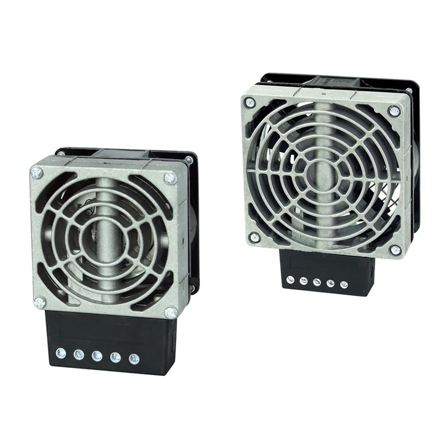 JRQFM150BA: 150W DIN Rail Cabinet Fan Heater for Moisture Control — LP-JRQFM150BA