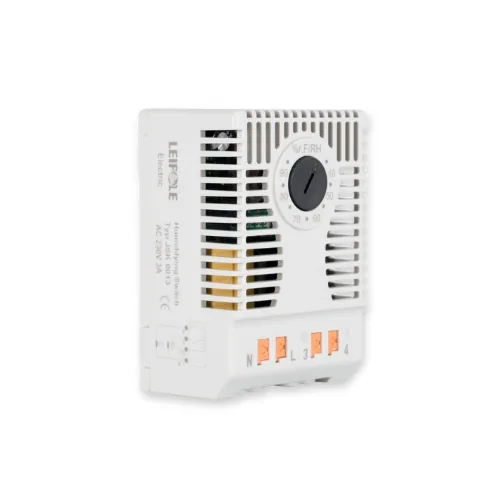 LEIPOLE JSK0013 Mechanical Hygrostat, IP20, DIN Rail Mount, Enclosure Humidity Controller LP-JSK0013
