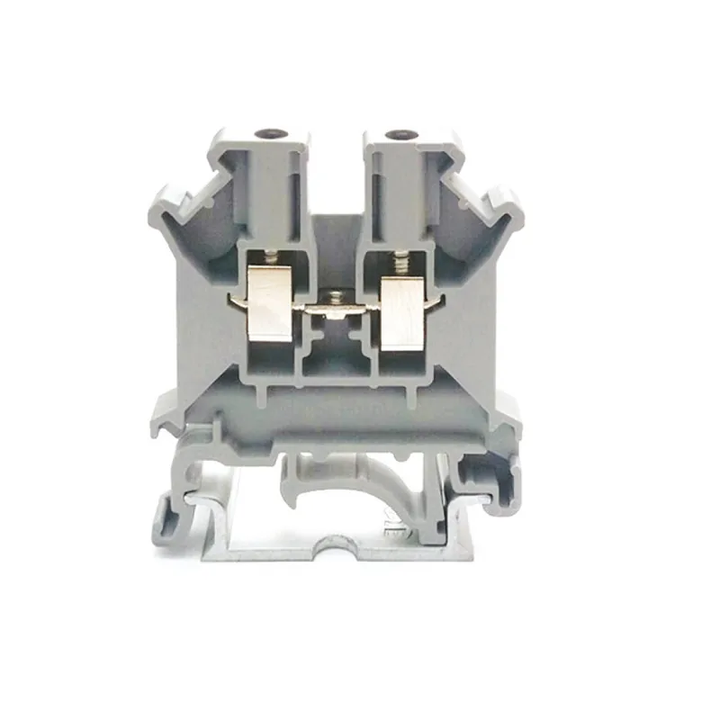 LEIPOLE JUK 3N / JUK 3N-BU DIN Rail Screw Terminal Block, Industrial Wiring Connector LP-JUK-3N/JUK-3N-BU