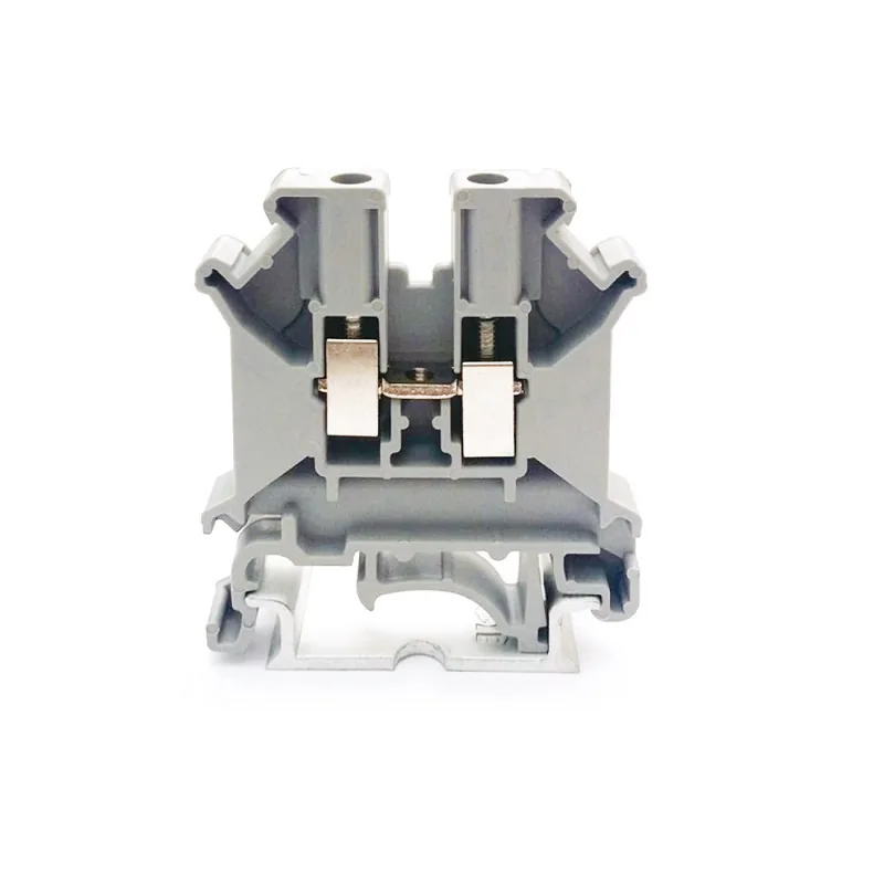 LEIPOLE JUK 5N / JUK 5N-BU DIN Rail Screw Terminal Block, Industrial Wiring Connector LP-JUK-5N/JUK-5N-BU