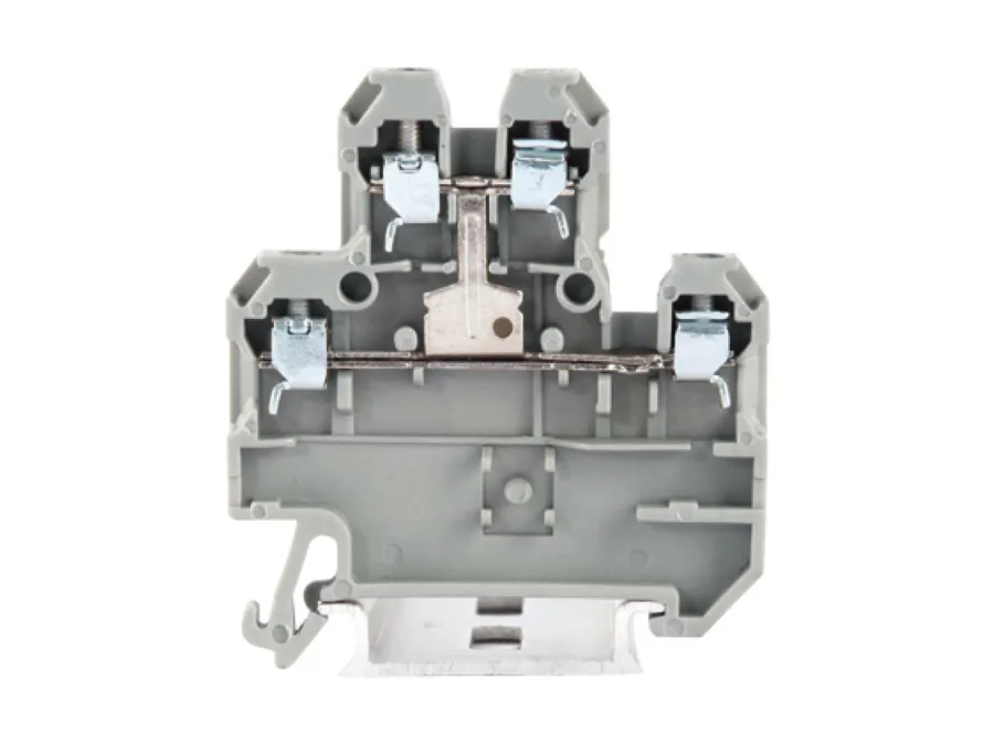 LEIPOLE JXB-4/35 S1Z Terminal Block, Industrial Two-Layers Connection, 27A 380V — LP-JXB-4/35-S1Z