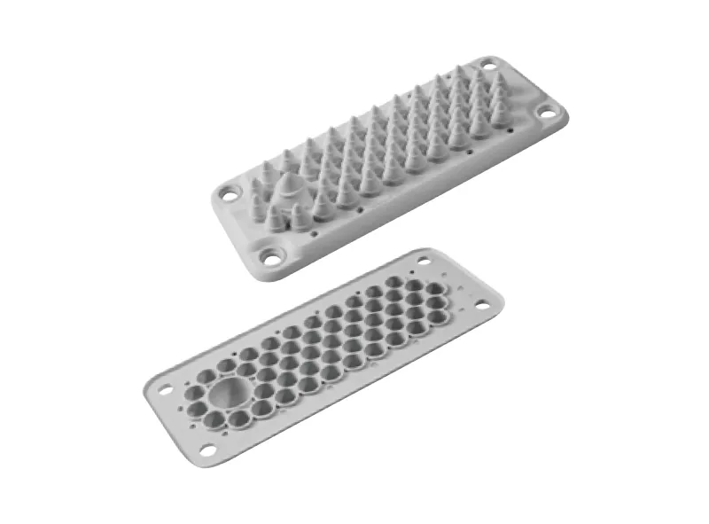 LEIPOLE LMC 51 Cable Entry Plate IP54 UL94 V-0 Multi-Cable Sealed Wiring Plate LP-LMC-51