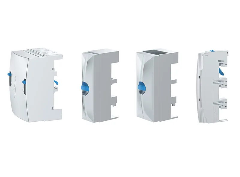 LEIPOLE LP800A135 3-Pole Busbar Connection Terminal, 630A, for 20×5–30x10mm Busbars LP-LP800A135