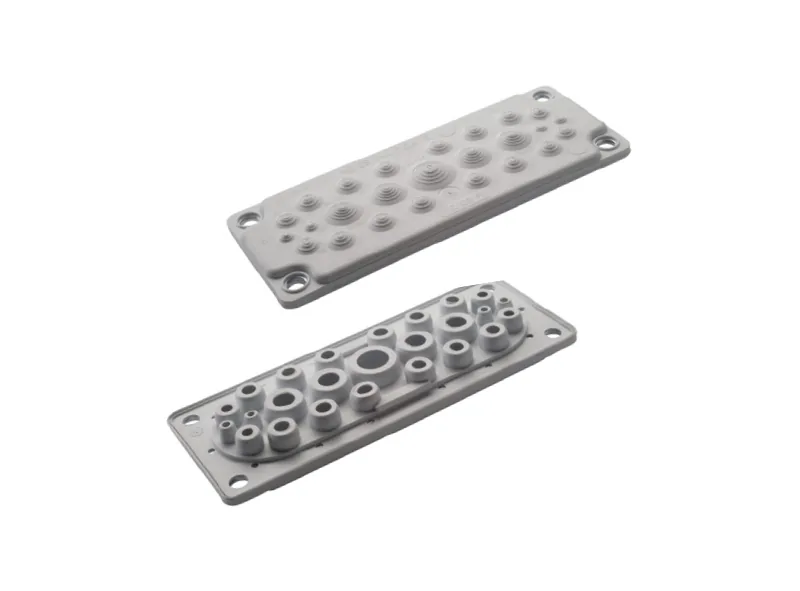 LEIPOLE MC 25 Cable Entry Plate IP65 UL94 V-0 Multi-Cable Sealed Wiring Plate LP-MC-25