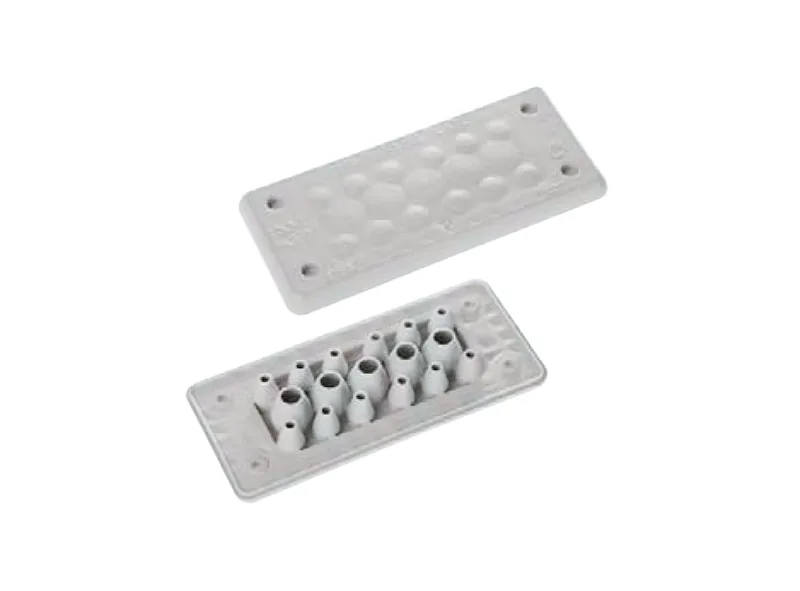 LEIPOLE MH16 F 17-1 Cable Entry Plate IP66 Flame Retardant for Electrical Enclosures LP-MH16-F-17-1