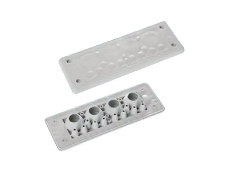 LEIPOLE MH24 F 19-1 Cable Entry Plate IP66 Flame Retardant for Industrial Enclosure LP-MH24-F-19-1