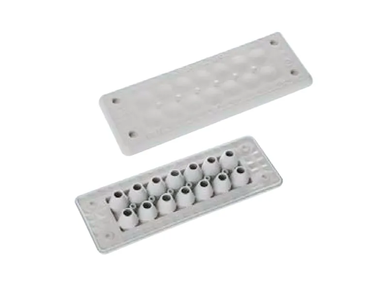 LEIPOLE MH24 F 20-1 Cable Entry Plate IP66 Flame Retardant Cabinet Wiring Plate LP-MH24-F-20-1
