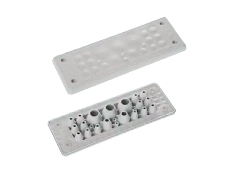 LEIPOLE MH24 F 23-1 Cable Entry Plate IP66 Flame Retardant Sealed Wiring Plate LP-MH24-F-23-1