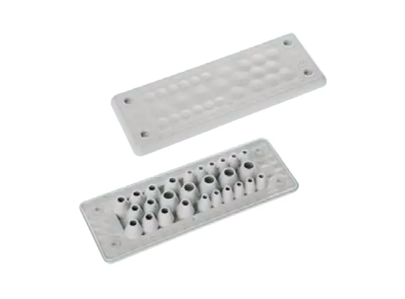 LEIPOLE MH24 F 27-1 Cable Entry Plate IP66 Flame Retardant Industrial Cabinet Wiring LP-MH24-F-27-1