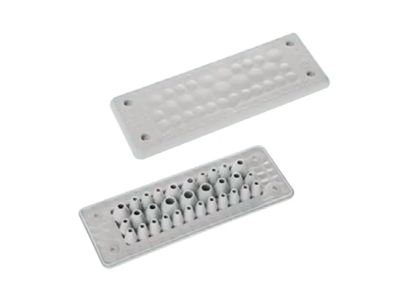 LEIPOLE MH24 F 31-1 Cable Entry Plate IP66 Flame Retardant Sealed Wiring Plate LP-MH24-F-31-1