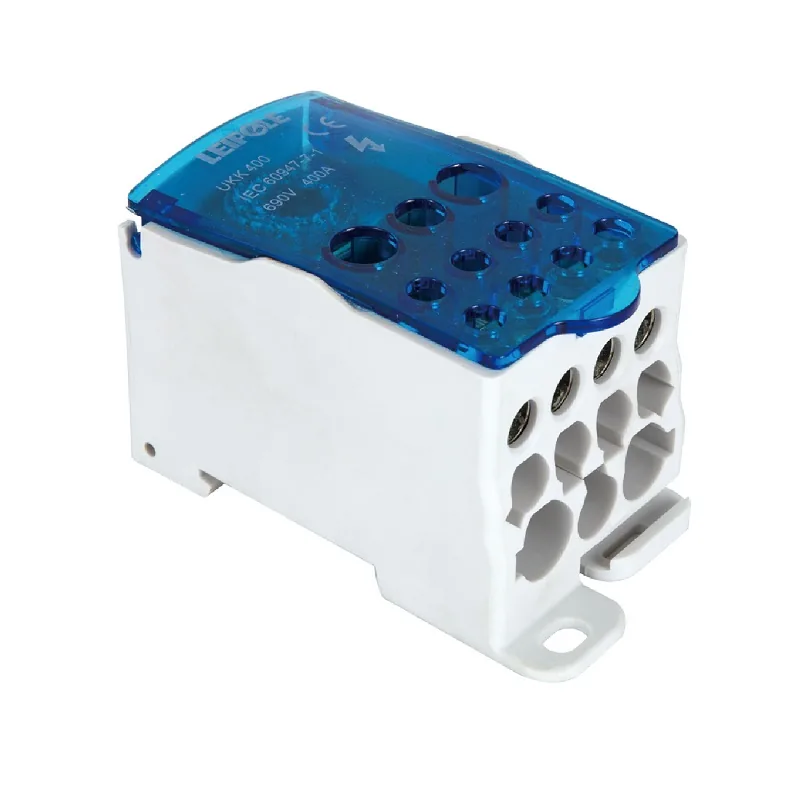 LEIPOLE UKK 400A Power Distribution Block, Industrial Power Distribution, 400A LP-UKK-400A