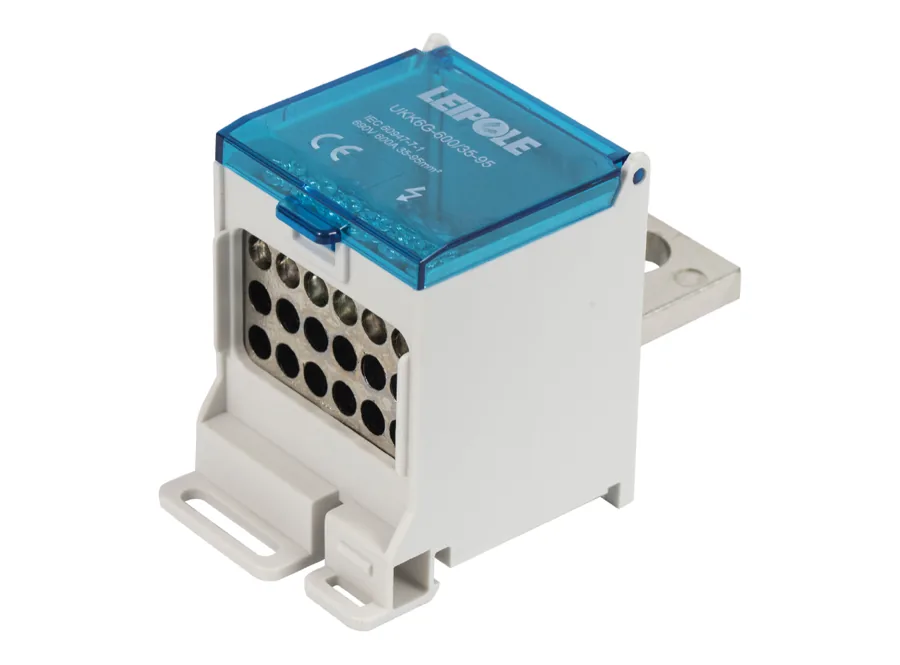 LEIPOLE UKK6G-600/35-95/18X10 Switch Terminal Block 35-95mm² Power Distribution LP-UKK6G-600/35-95/18-10