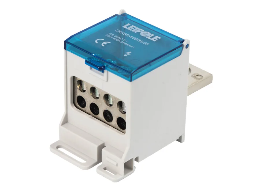 LEIPOLE UKK6G-600/35-95/8X16 Switch Terminal Block 35-95mm² Power Distribution LP-UKK6G-600/35-95/8-16