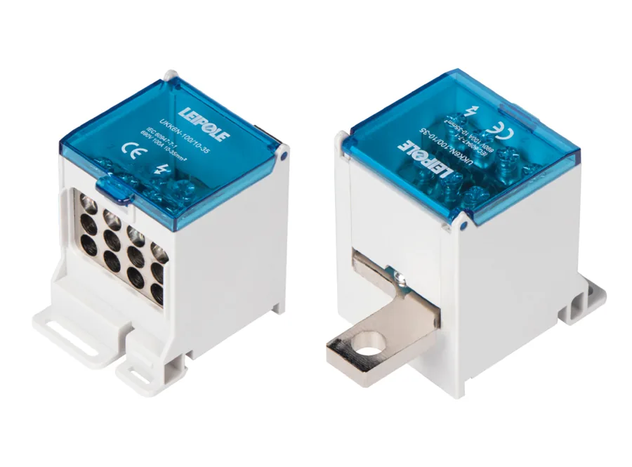 LEIPOLE UKK6N-100/10-35/12X16 Switch Terminal Block 10-35mm² Power Distribution LP-UKK6N-100/10-35/12-16