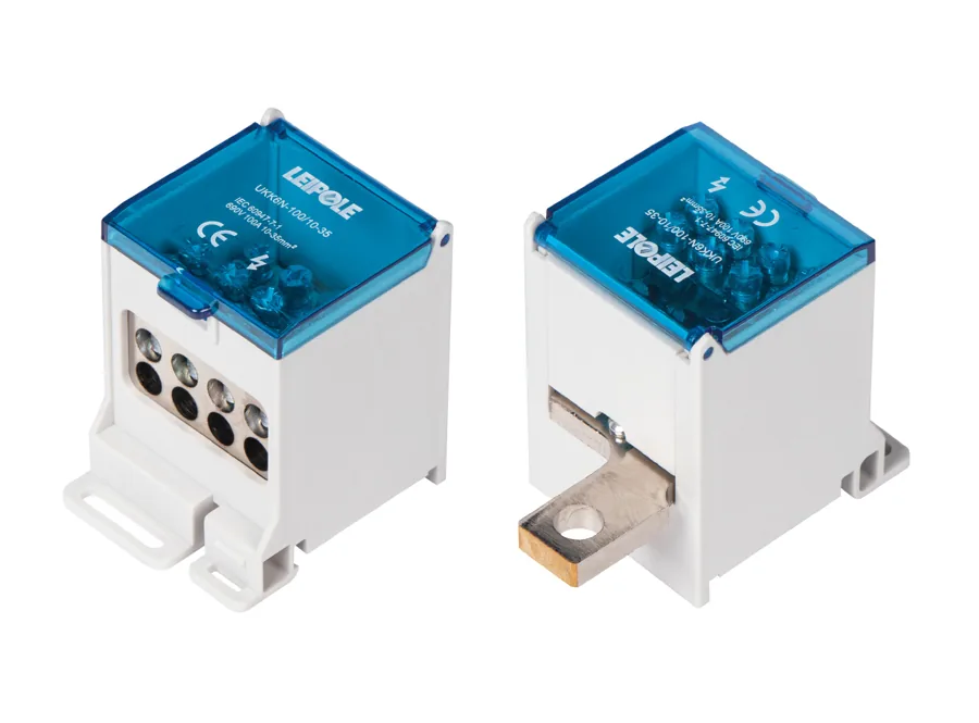 LEIPOLE UKK6N-100/10-35/8X16 Switch Terminal Block 10-35mm² Power Distribution LP-UKK6N-100/10-35/8-16