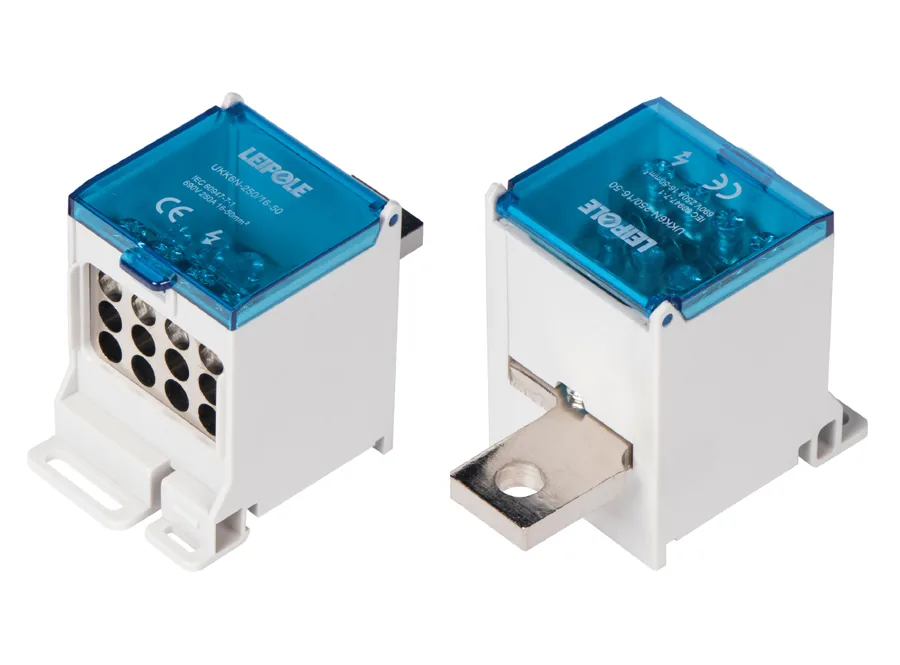 LEIPOLE UKK6N-250/16-50/12X16 Switch Terminal Block 16-50mm² Power Distribution LP-UKK6N-250/16-50/12-16