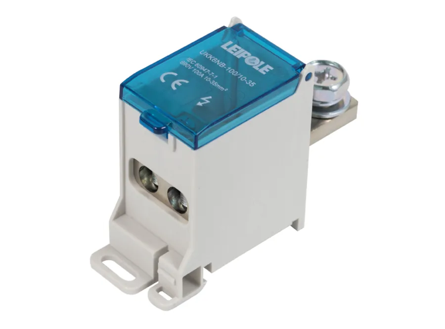 LEIPOLE UKK6NB-100/10-35/2X25 Switch Terminal Block 10-35mm² Power Distribution LP-UKK6NB-100/10-35/2X25