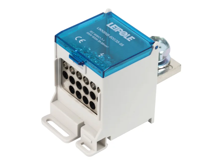 LEIPOLE UKK6NB-600/35-95/16X10 Switch Terminal Block 35-95mm² Power Distribution LP-UKK6NB-600/35-95/16X10