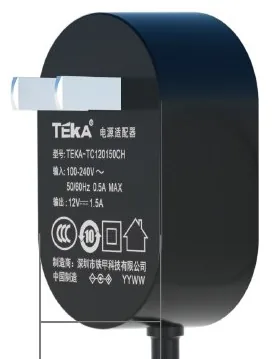 TEKA 19W AC/DC wall-mount adapter — TEKA-WM19W