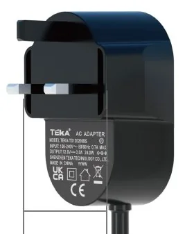 TEKA 27W AC/DC wall-mount adapter — TEKA-WM27W